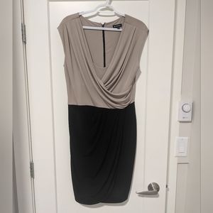 Le Chateau LG Two Tone BodyCon Dress